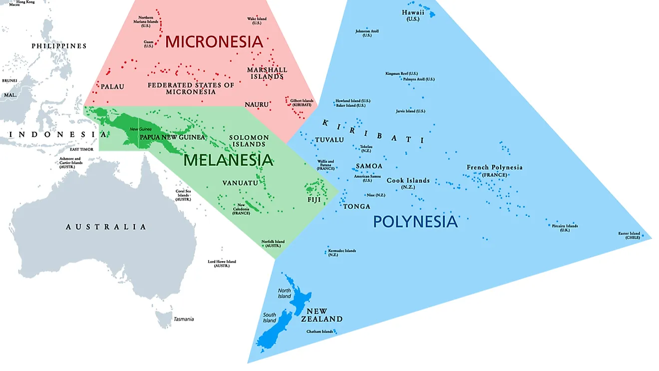 Where Is Melanesia? - WorldAtlas