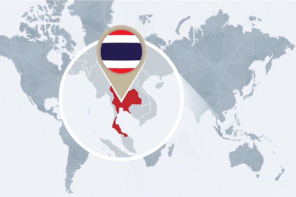 Thailand lies at the heart of South-East Asia.