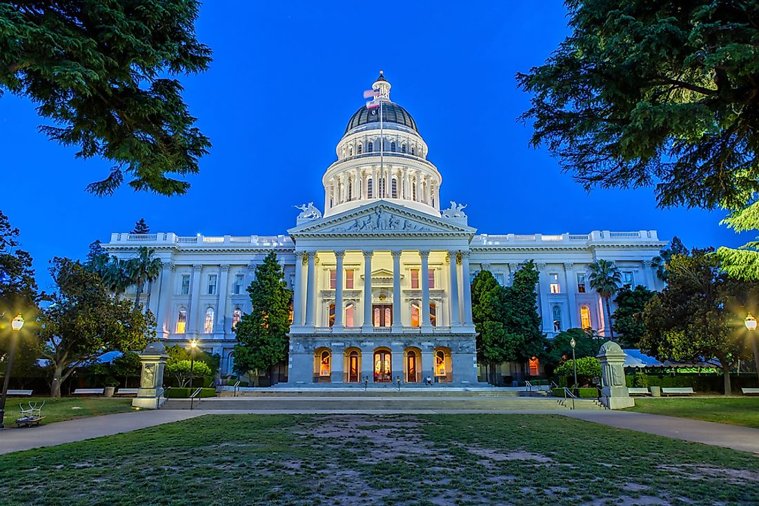The California State Capitol. 