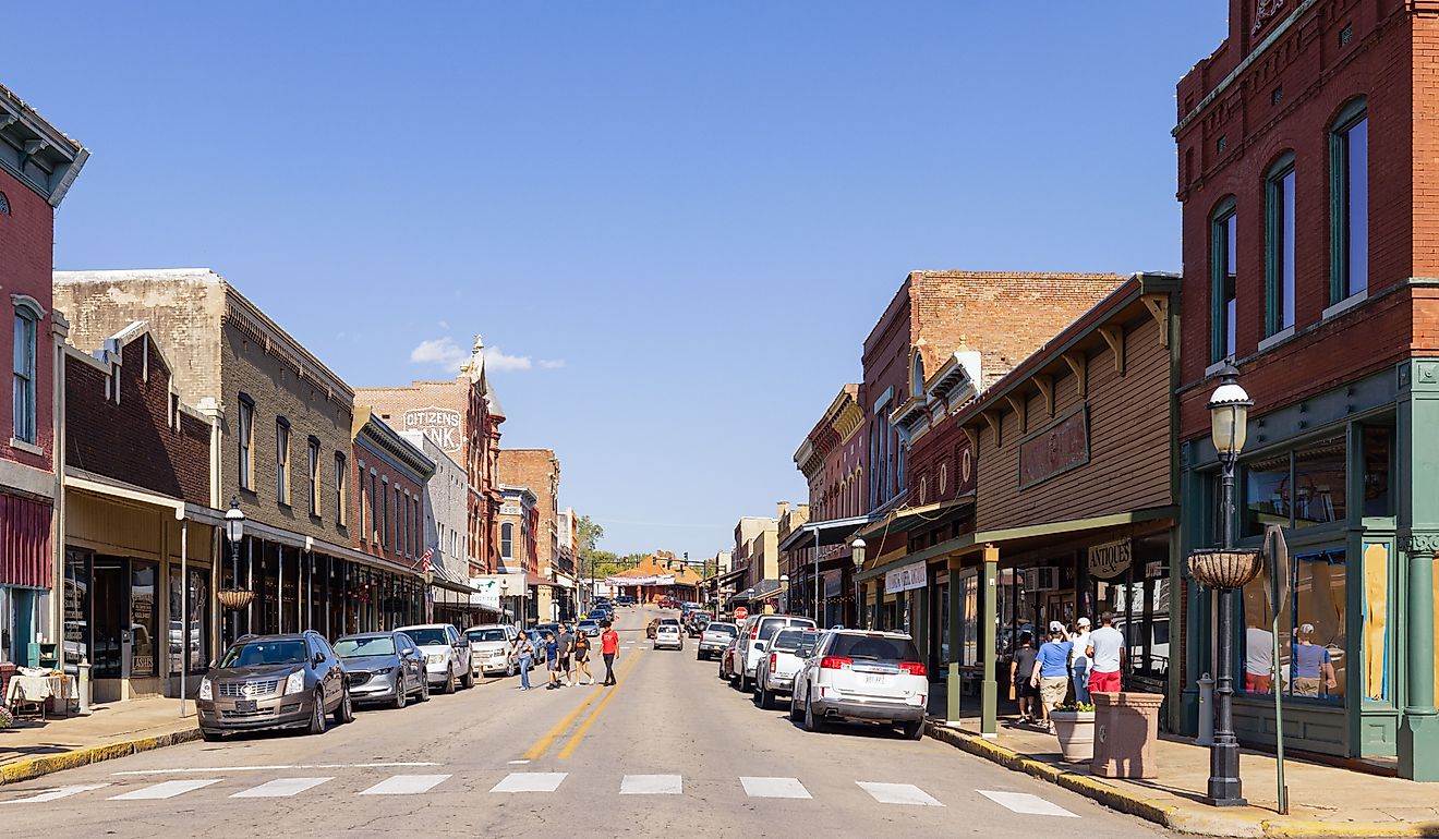 Van Buren, Arkansas, USA. Editorial credit: Roberto Galan / Shutterstock.com