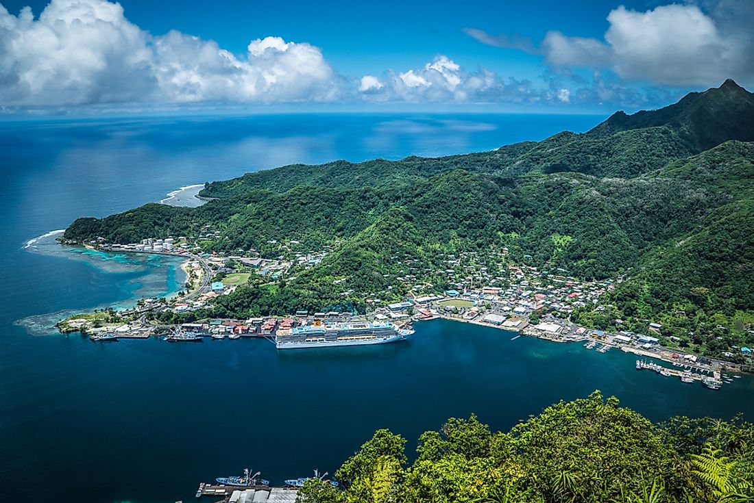 Pago Pago is the only modern urban center in American Samoa.
