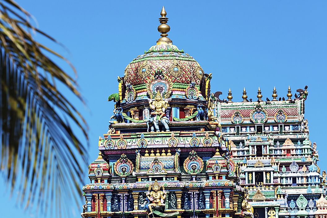 Although Christianity is the most widely practiced religion in Fiji, there are many large and beautiful Hindu temples.