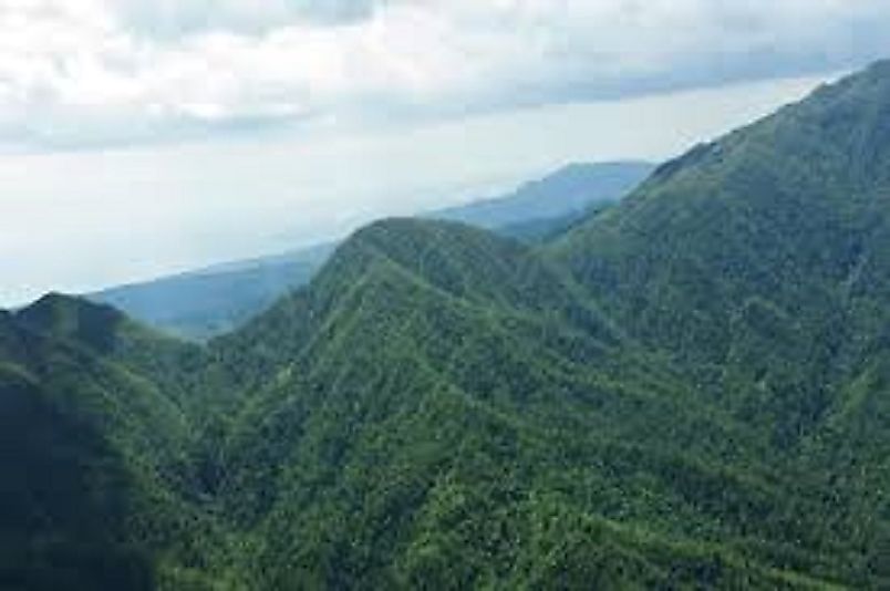 Scenic views in Jamaica's Blue and John Crow Mountains.
