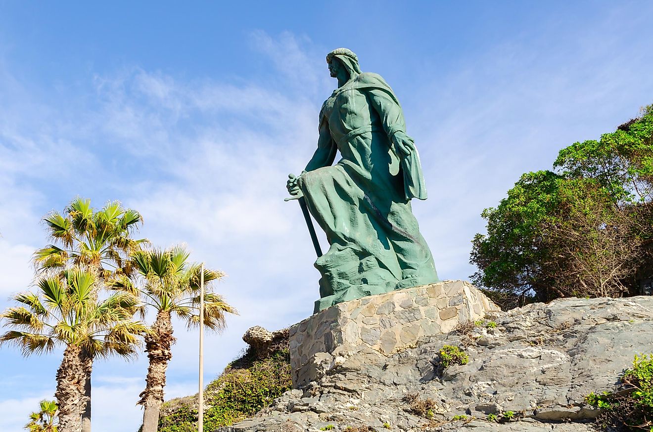 Abd Al-Rahman I statue. Editorial credit: Q77photo / Shutterstock.com