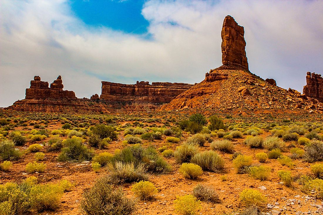 Valley of the Gods in Bears Ears National Monument in Utah, USA.