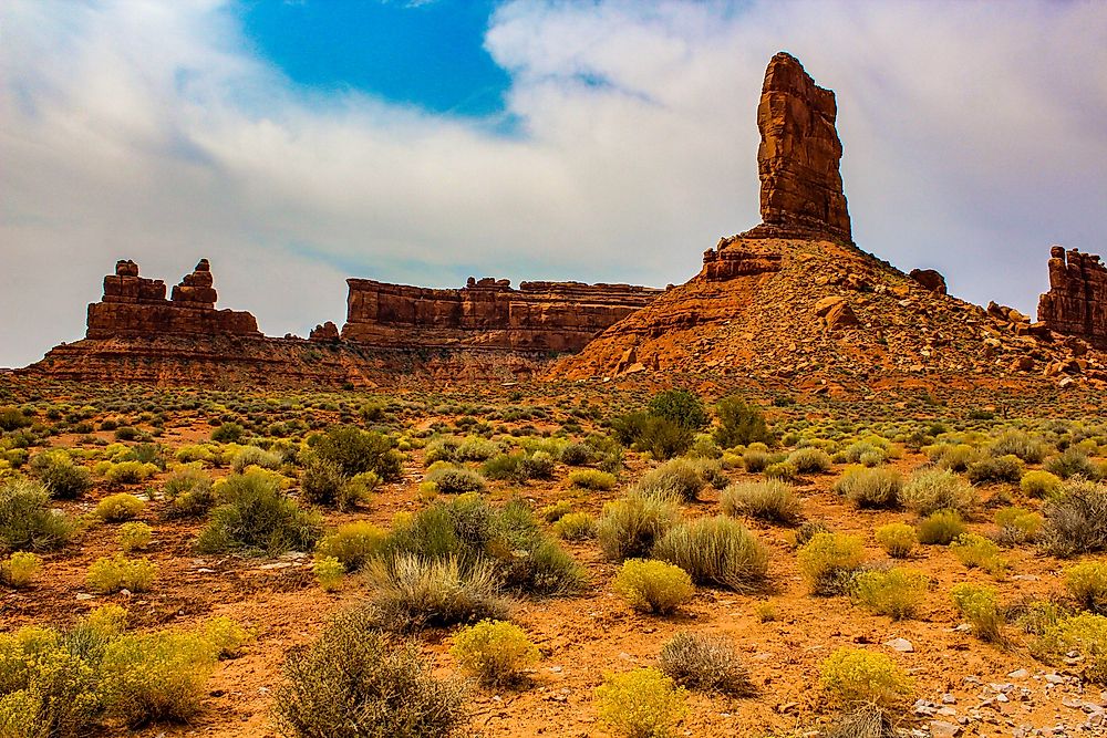 Valley of the Gods in Bears Ears National Monument in Utah, USA.