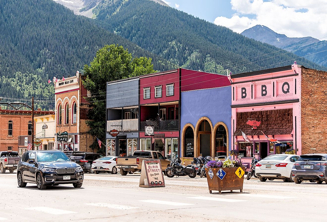 Downtown street in Silverton, Colorado. Image credit Kristi Blokhin via Shutterstock