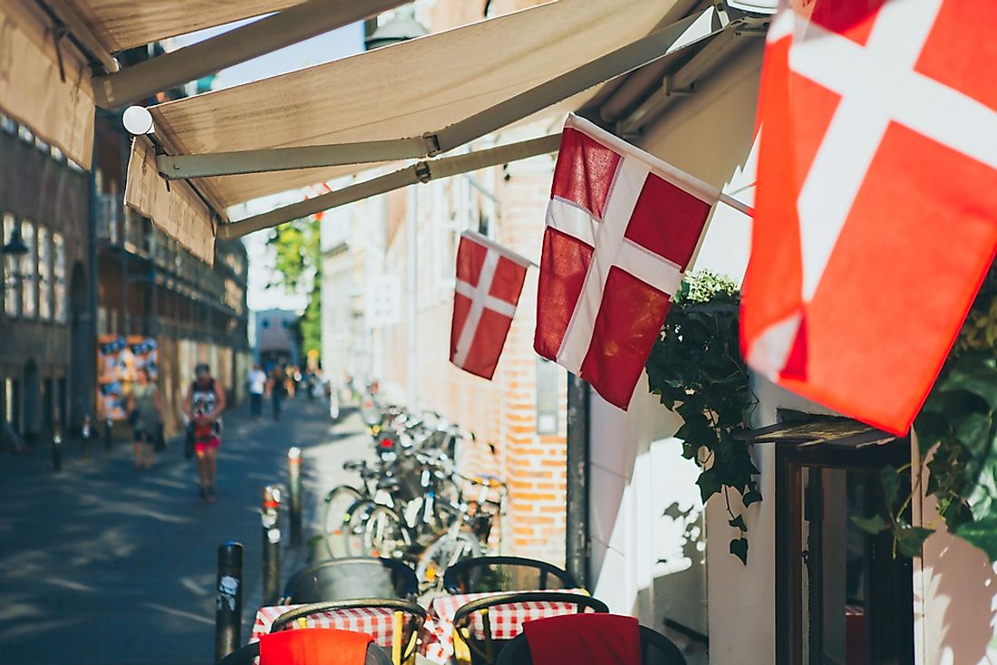 A Danish scene in Copenhagen. 