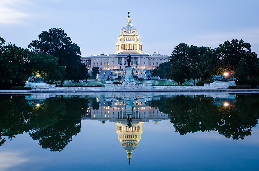 Although the capital of the United States is Washington, D.C., it is not the country's largest city. 