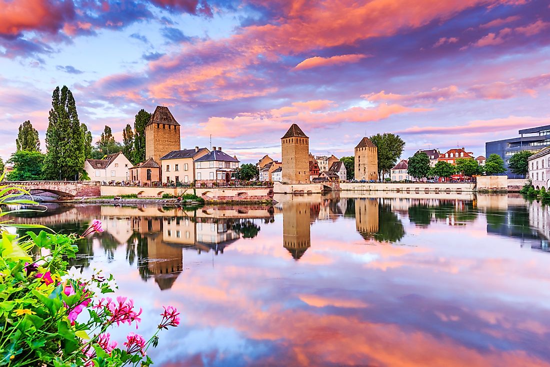 The city centre of Strasbourg was declared a UNESCO World Heritage Site in 1988.