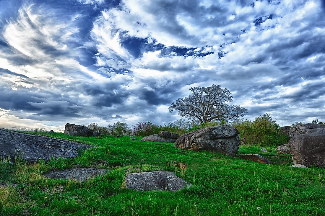 The Gettysburg Civil War monument, Gettysburg, PA. 