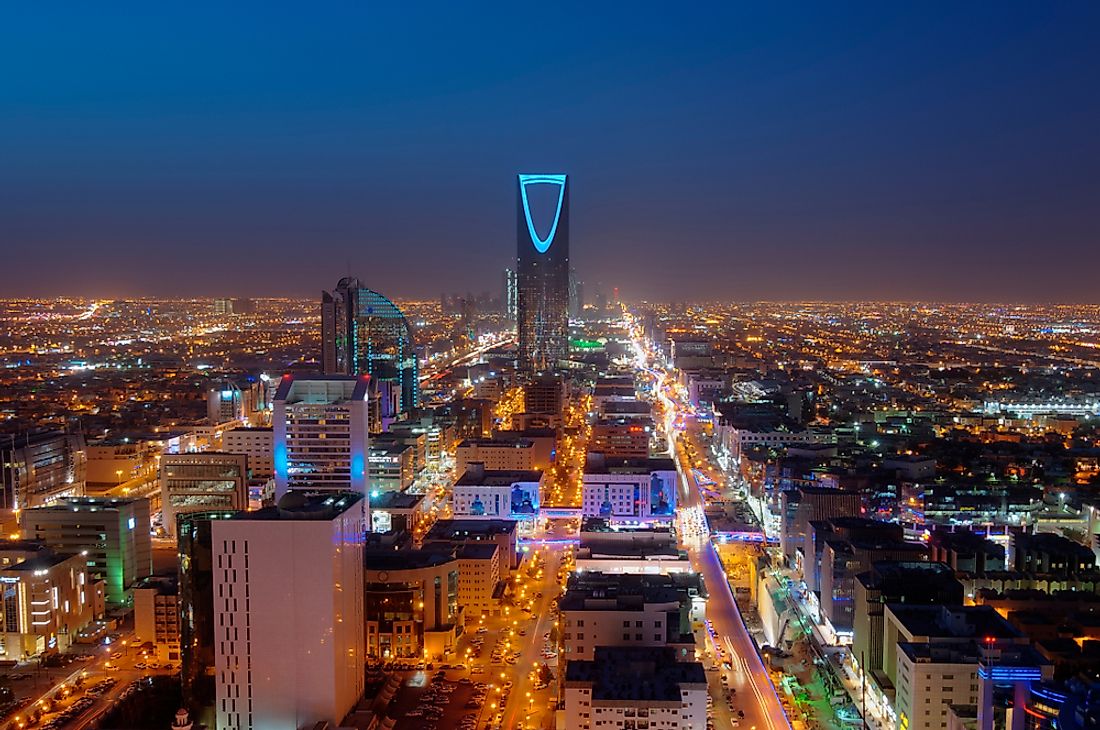 Riyadh, the capital of Saudi Arabia. 