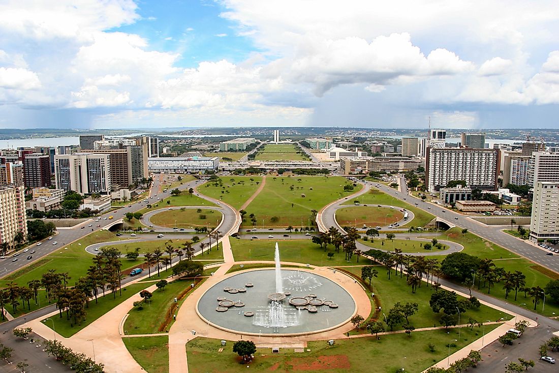 Brasilia was intentionally designed to be the capital of Brazil. 
