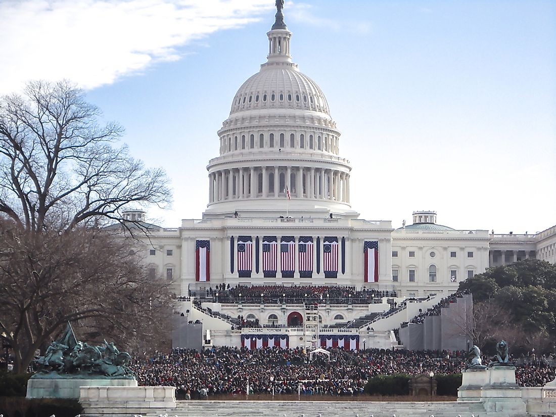 The presidential inauguration of Barack Obama was one of the most-visited of all time. 