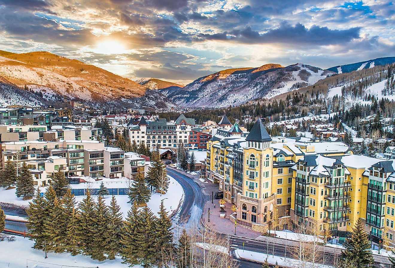 Vail, Colorado. Image credit Kevin Ruck via Shutterstock