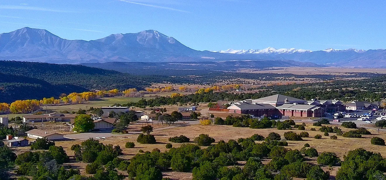 Walsenburg, CO. Editorial credit: Jim Lambert / Shutterstock.com