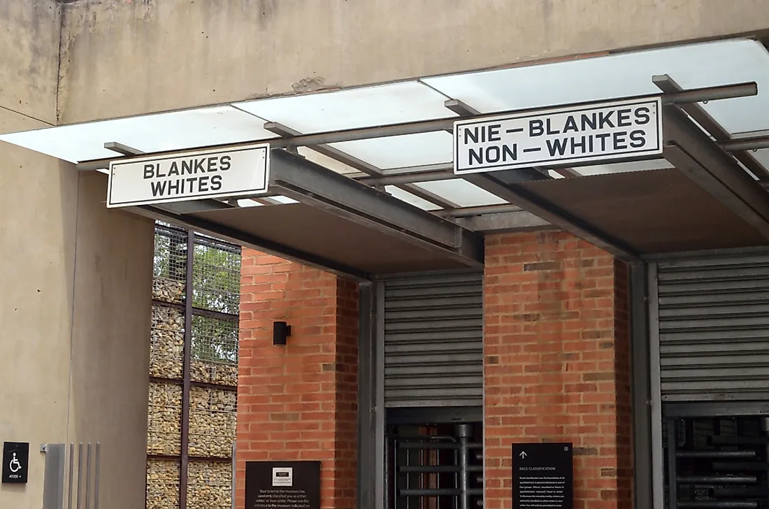 The Apartheid Museum in Cape Town, South Africa. Editorial credit: Tom Wurl / Shutterstock.com.