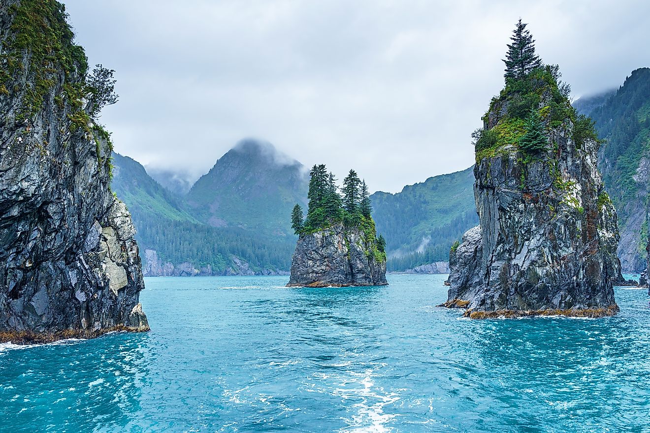 This national park is located on the Kenai Peninsula that is located in south-central Alaska.