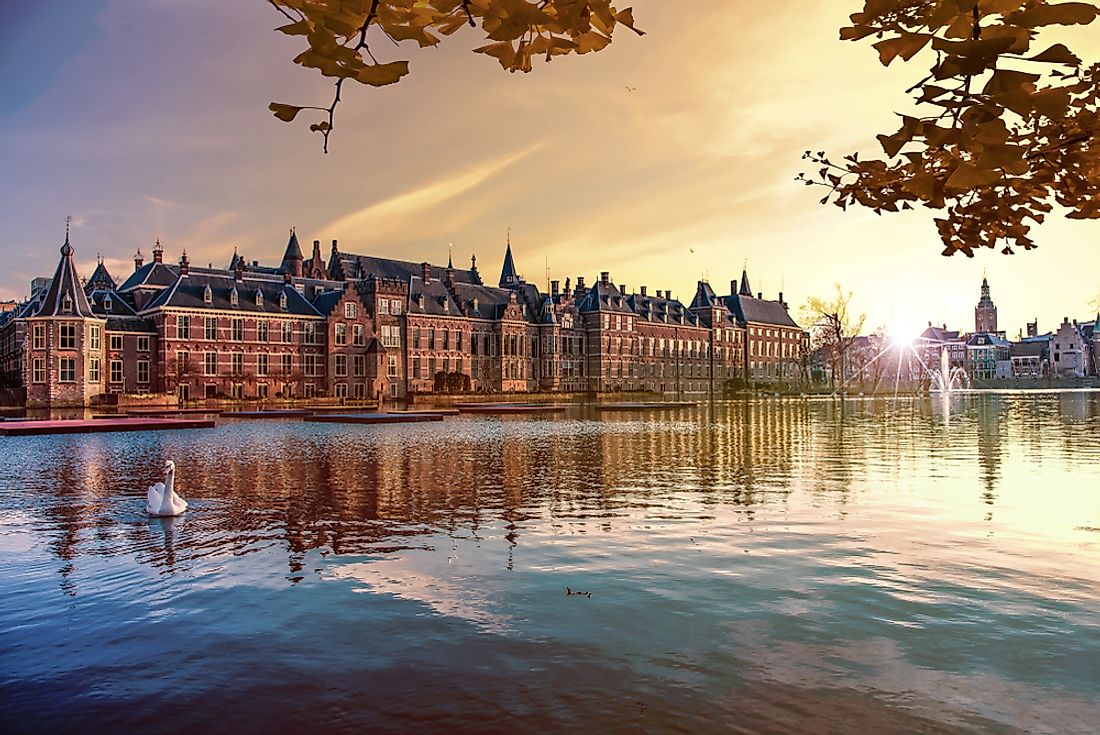 Binnenhof - the Dutch Parliament in The Hague, Netherlands