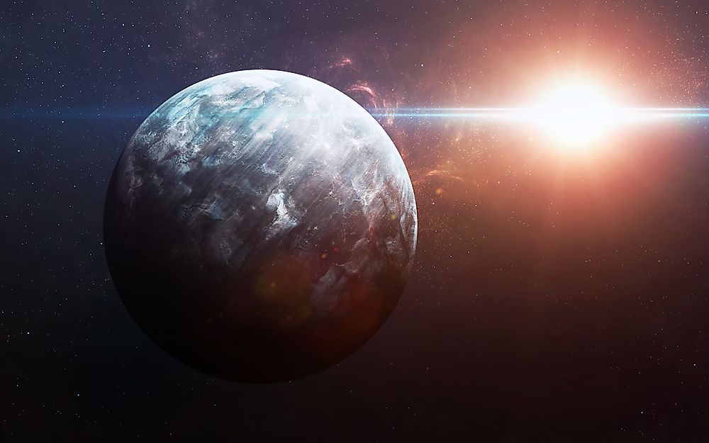 Planet Nine is thought to be ten times the size of earth.