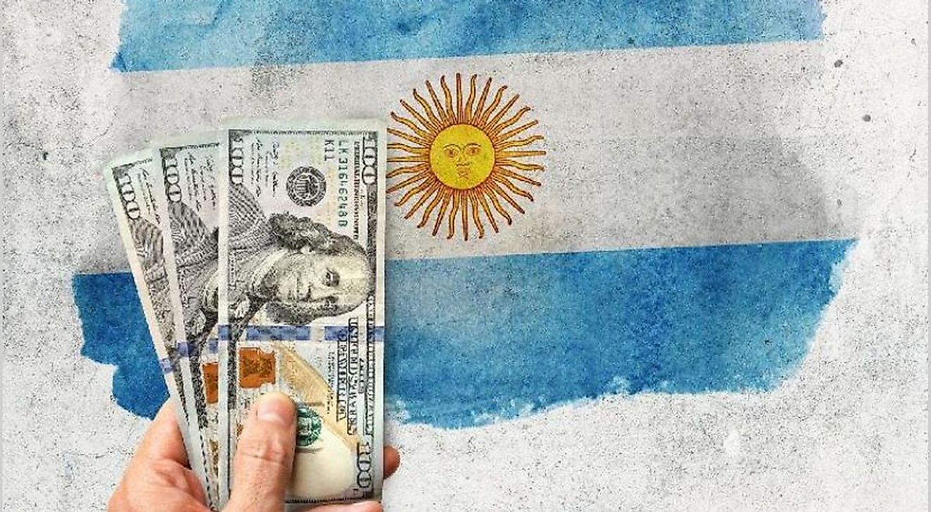 Argentina is struggling with an economic crisis that has seen the peso lose two-thirds of its value since 2018. 