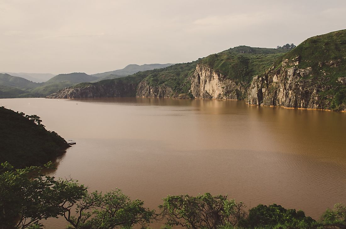 Lake Nyos has been the site of all of the world's limnic eruptions. 
