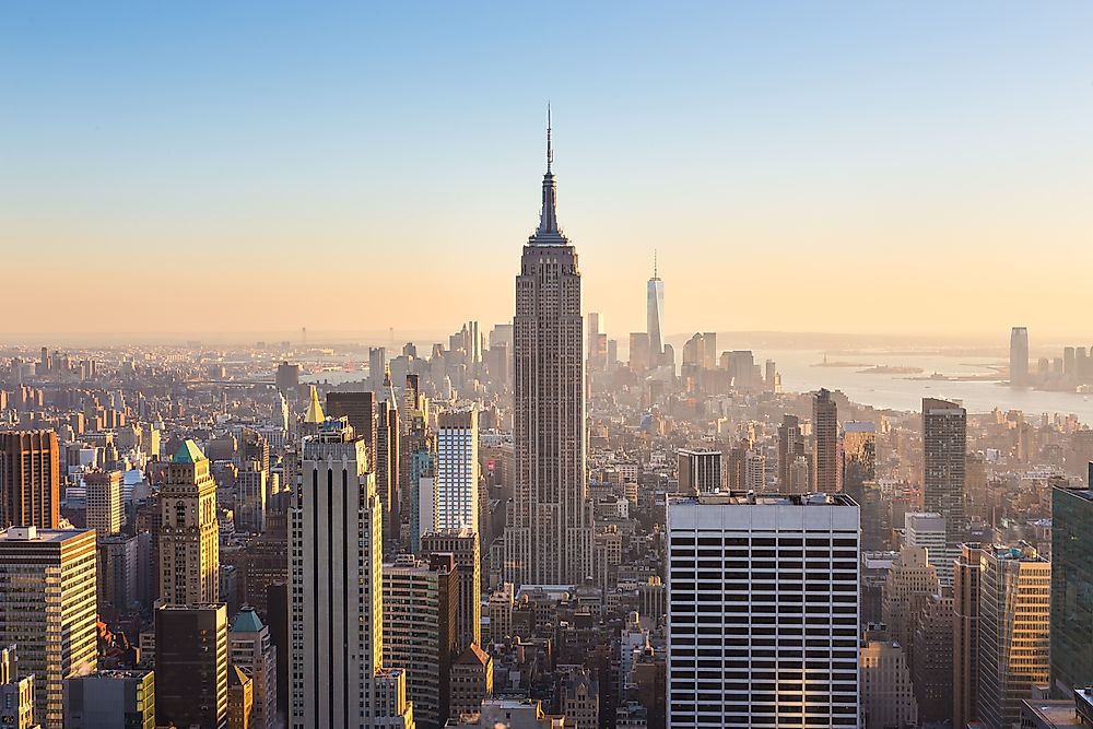 How Tall Is The Empire State Building Worldatlas