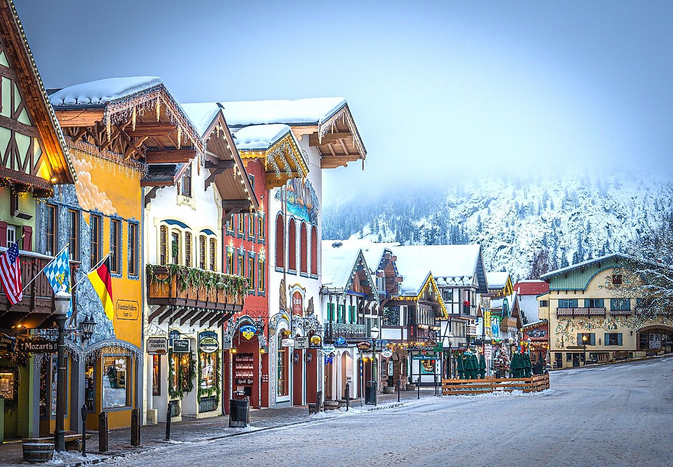 Leavenworth, Washington. Editorial credit: Wirestock Creators / Shutterstock.com