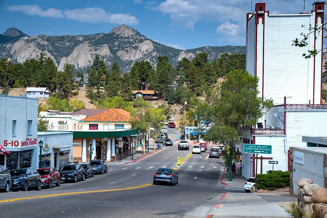 Downtown Estes Park, Colorado. Image credit: melissamn / Shutterstock.com