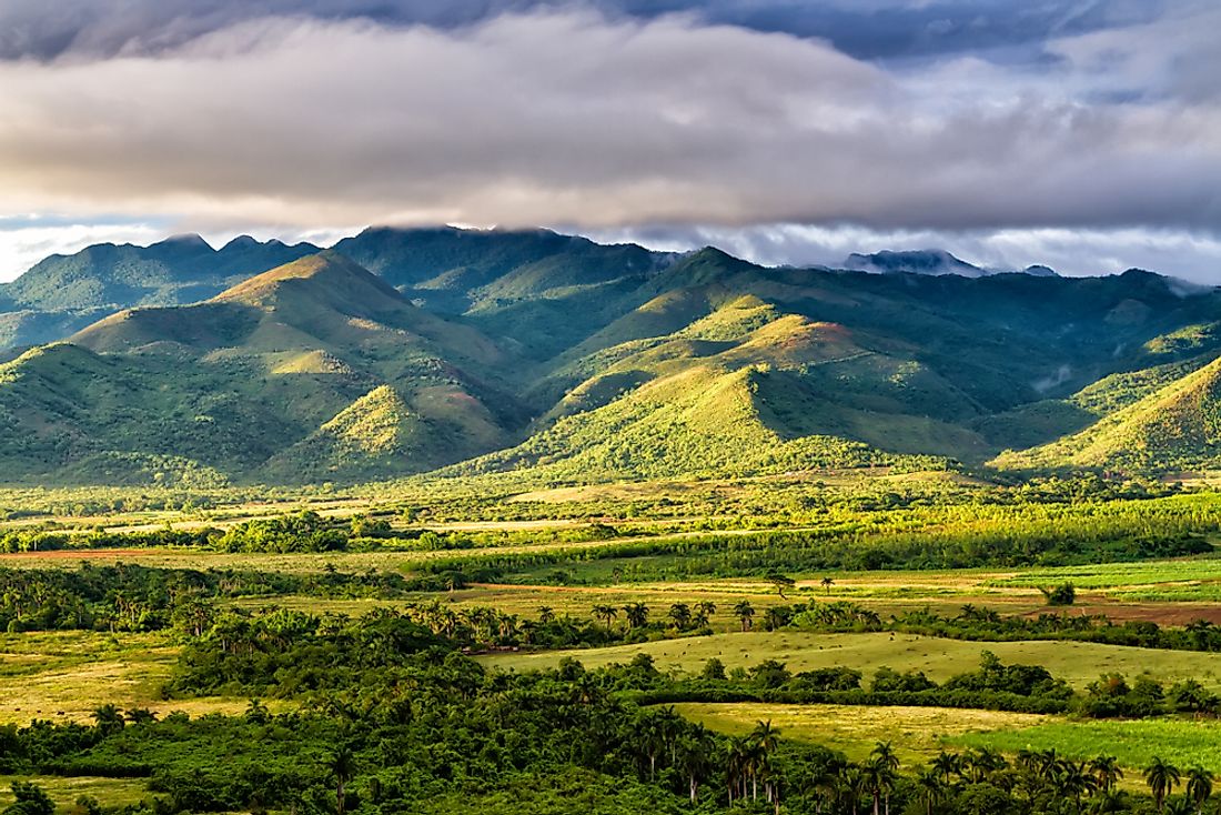 Valley of the Sugar Mills, a UNESCO World Heritage Site and tourist attraction in Cuba. 