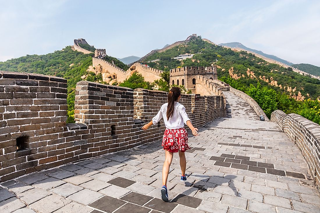 The Great Wall of China is one of the most famous tourist attractions in all of Asia.