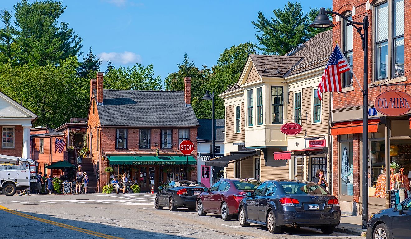 The town of Concord. Wangkun Jia / Shutterstock.com