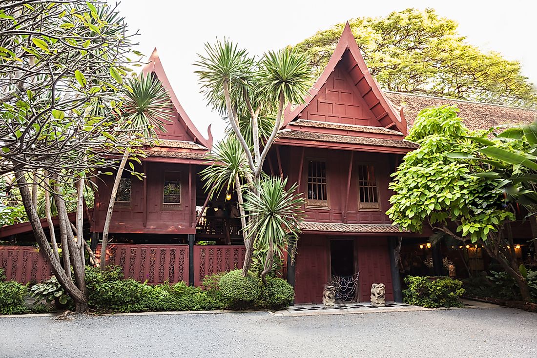 Jim Thompson houses in Thailand. 
