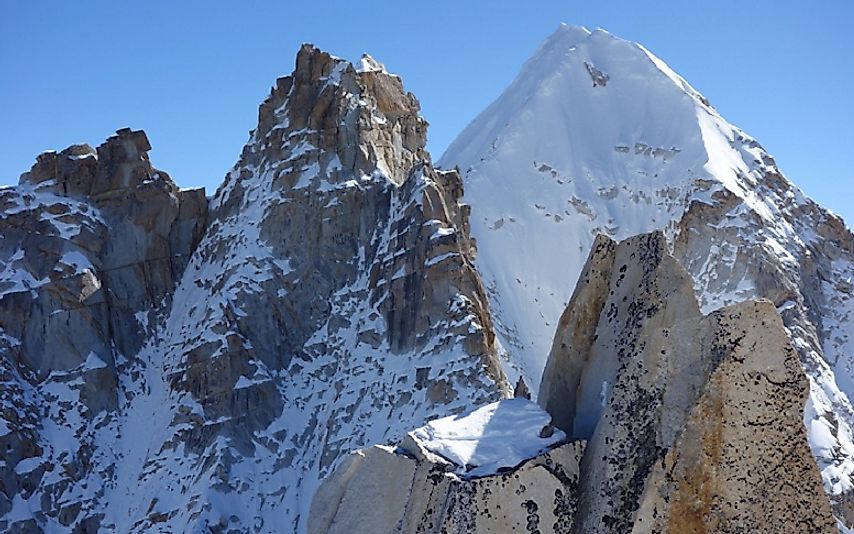 Hkakabo Razi, Myanmar's highest mountain.