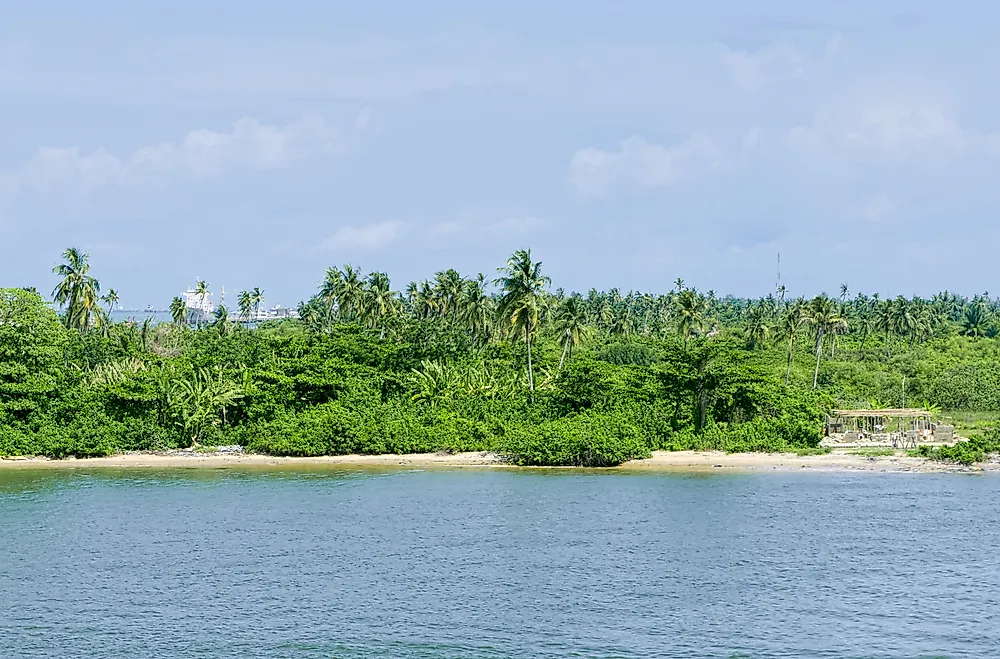 The Niger River in Nigeria. 