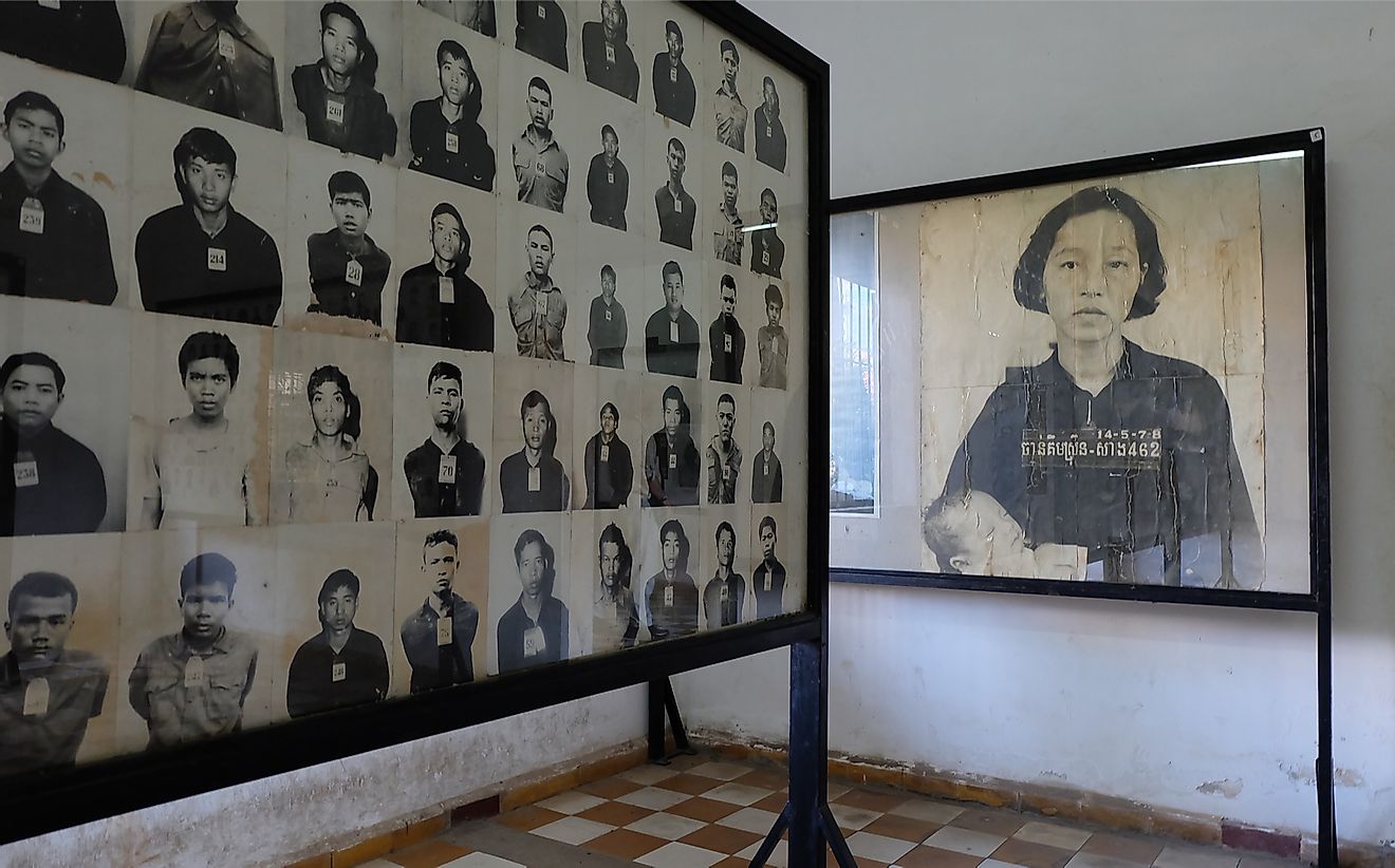 The Toul Sleng Genocide Museum in Cambodia. Thanachet Maviang / Shutterstock.com. 