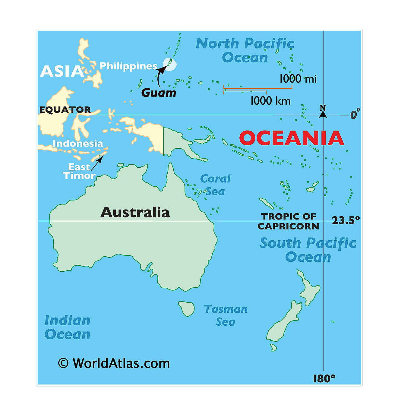 Guam Maps Facts World Atlas