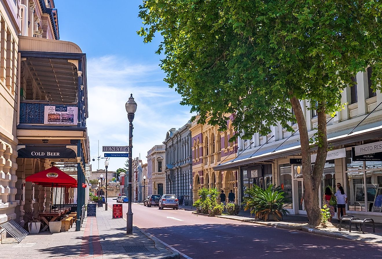 Main Street in Fremantle, Western Australia. Image credit Javier Catano Gonzalez via Shutterstock.com