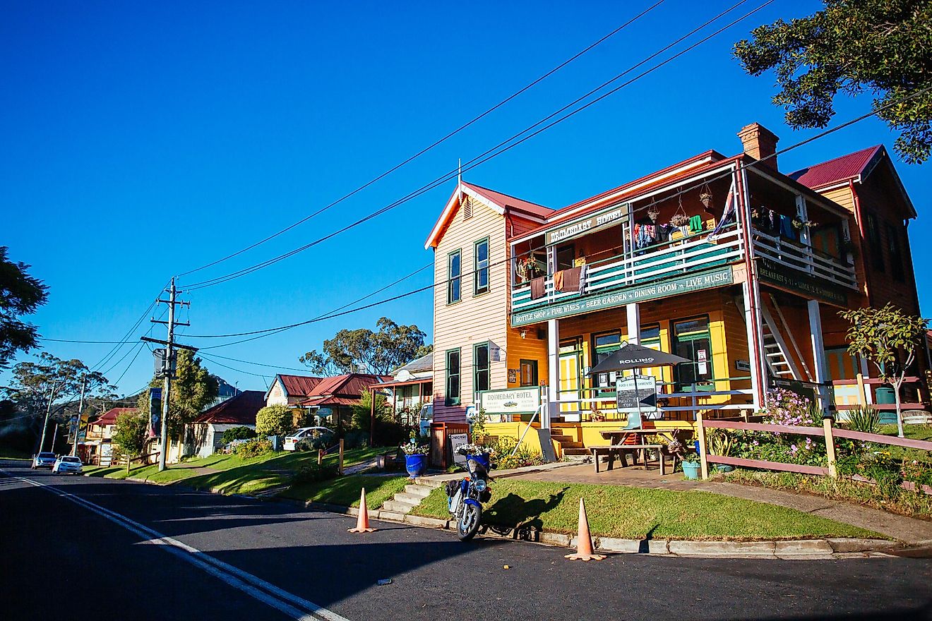 Historic Central Tilba in Australia