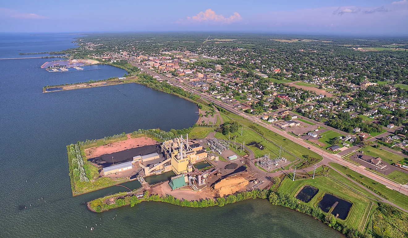 Ashland, Wisconsin, on the shores of Lake Superior.