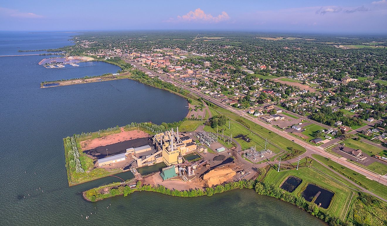 Ashland, Wisconsin, on the shores of Lake Superior.