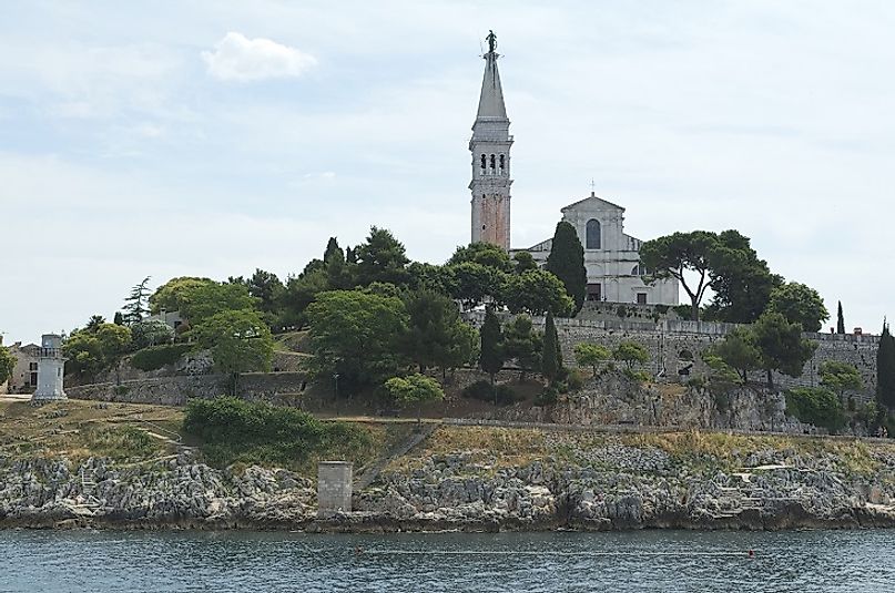 Roman Catholic Church of Saint Euphemia in Rovinj, Croatia.