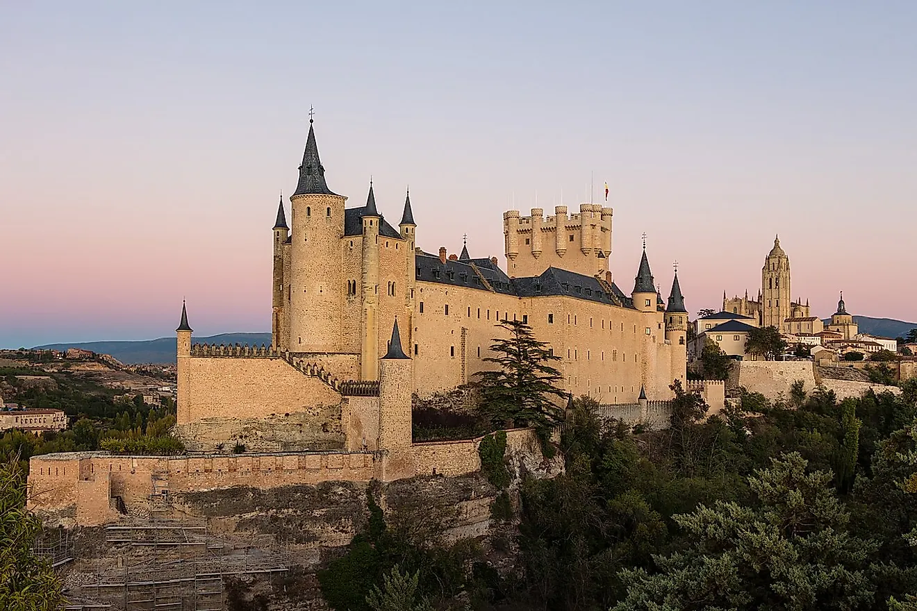 Alcázar of Segovia. Image credit: Alcázar of Segovia/Wikimedia.org