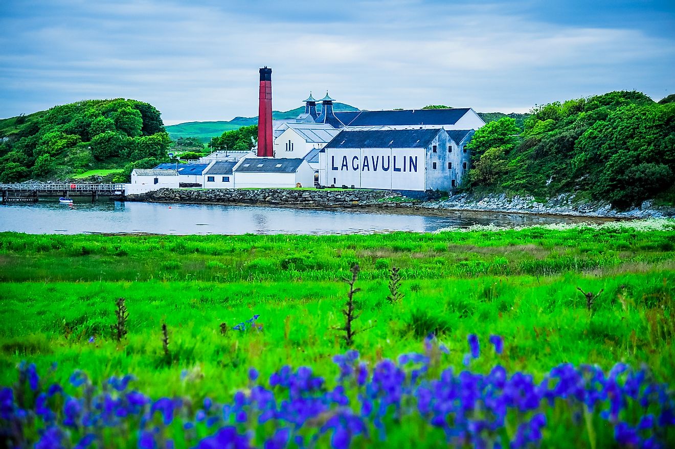 A view of the Lagavulin Distillery. Image credit: Tyler W. Stipp/Shutterstock.com