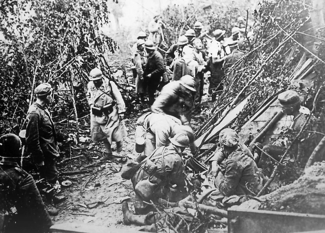 The First Battle of Marne ended with around 500,000 casualties from both sides.