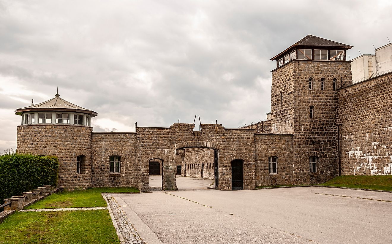 The former Mauthausen Concentration Camp in Austria. Simone Crespiatico / Shutterstock.com.