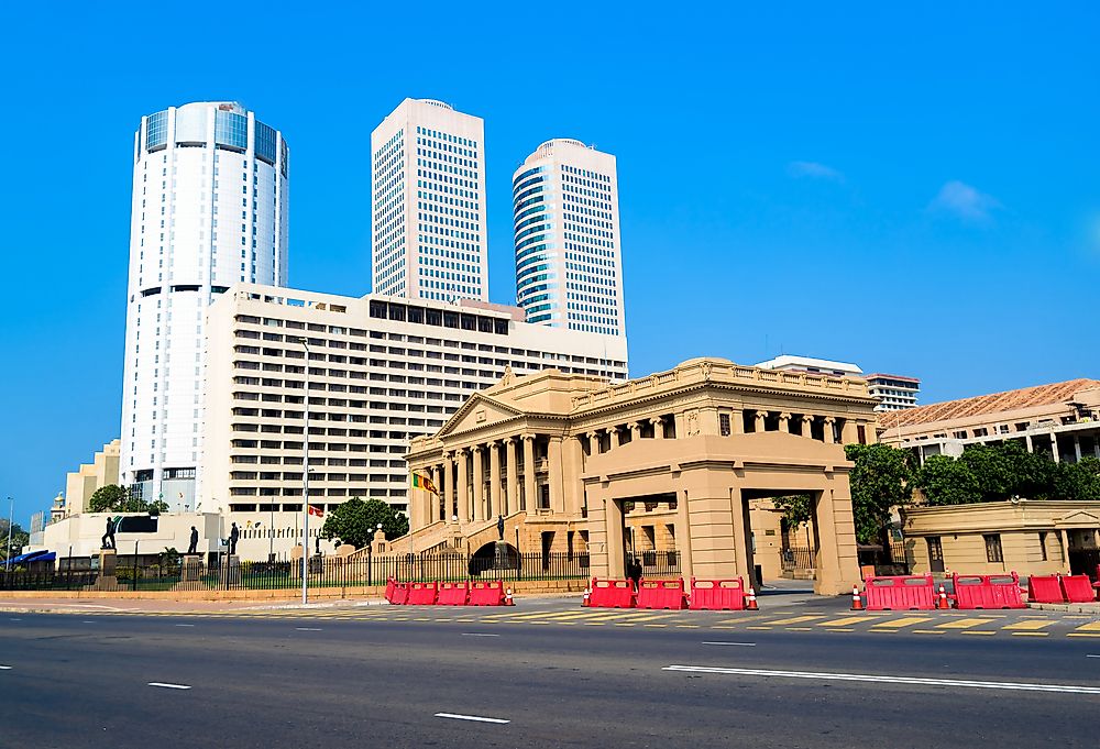 The president of Sri Lanka is located in Colombo, the country's capital.