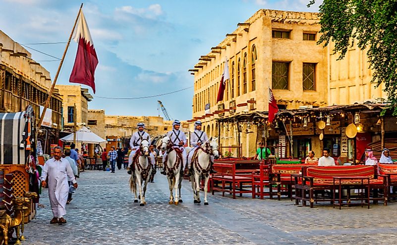 Souq Waqif is a souq in Doha, in the state of Qatar. Editorial credit: Faris AlAli Photography / Shutterstock.com