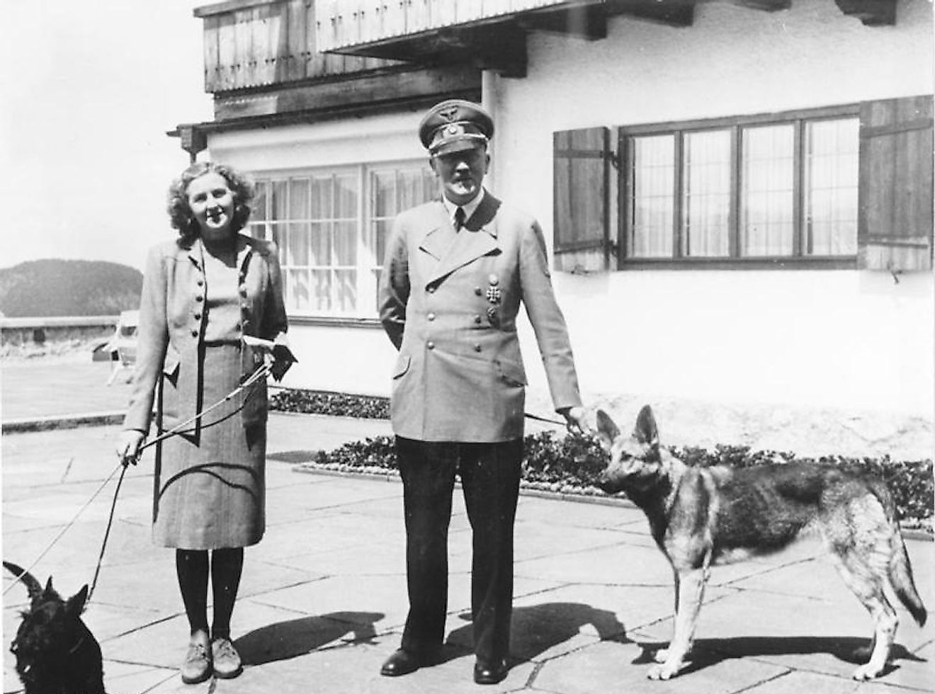 Despite repeated assassination attempts, Hitler survived till he took is own life. Eva Braun, his wife for 40 minutes and long-term companion, also committed suicide with him.