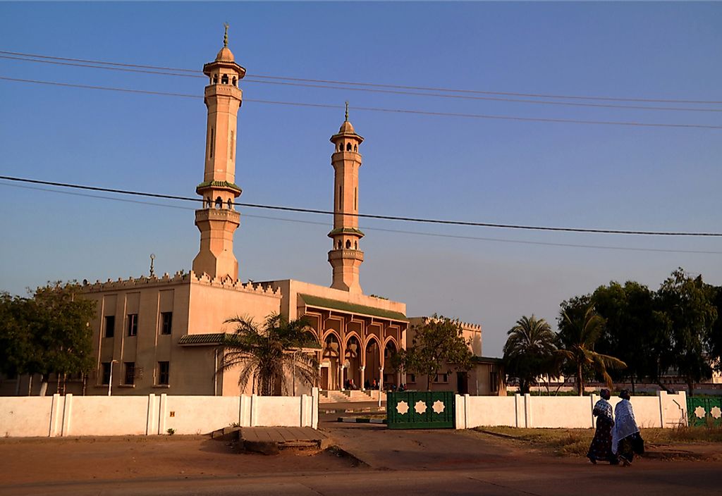 King Fahad Mosque in Banjul, the Gambia.